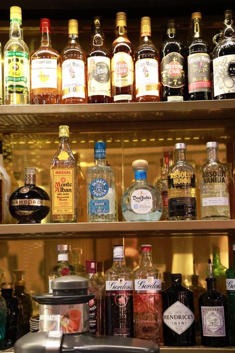Spirits on the shelf