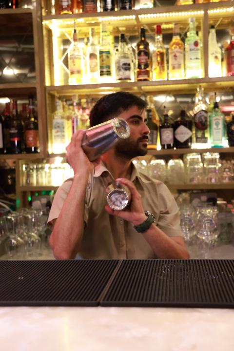 Shaken behind the bar